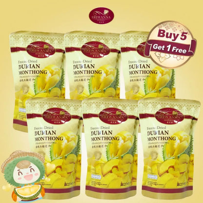 Sriwanna Freeze Dried Durian Monthong 15g