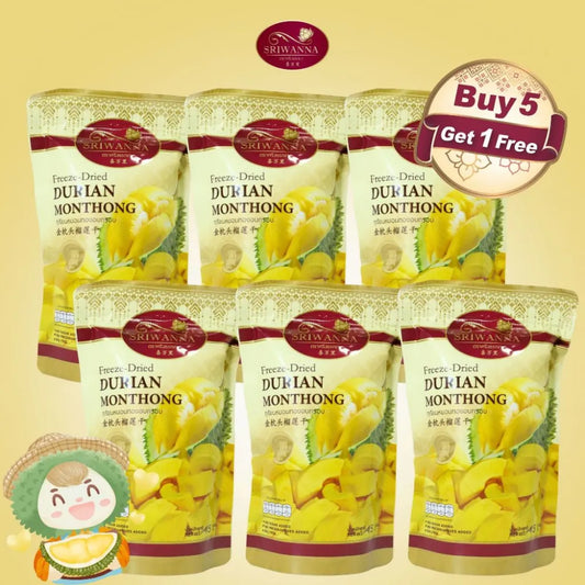 Sriwanna Freeze Dried Durian Monthong 15g