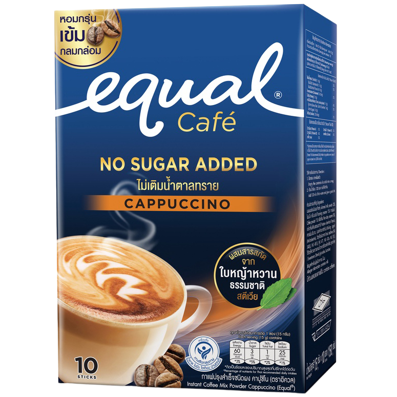 Equal Cappuccino Instant Coffee Mix Powder