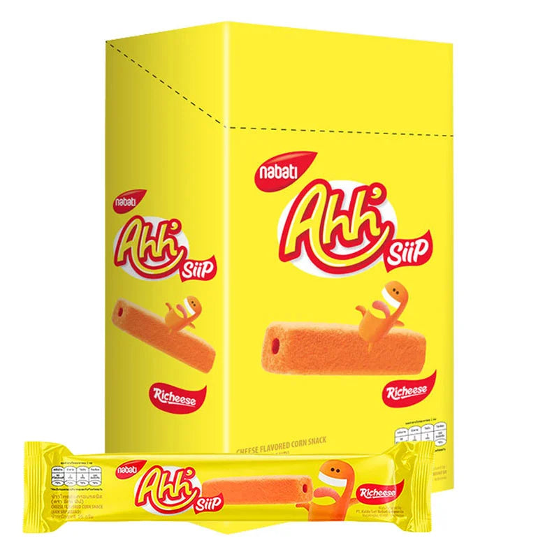 AHH Siip Corn Snack Cheese 12 PCS 16g
