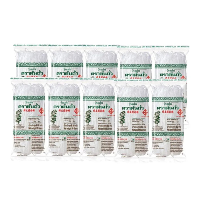 Tonson [2 Packs] Bean Tree Vermicelli (roll) Size 80g