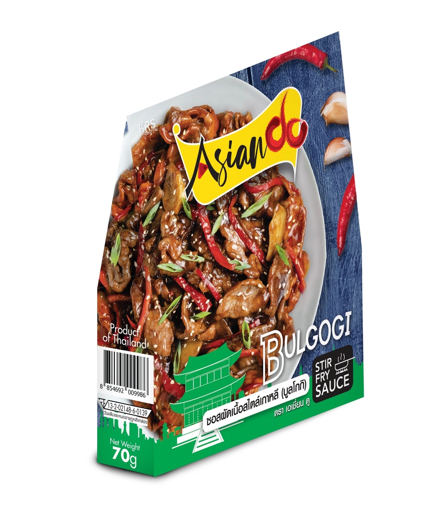 Asian DO Korean Style Beef Stir-Fry Sauce 70g