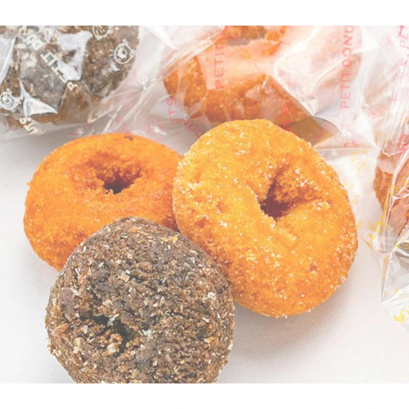 Petit Shinkou Bite-Sized Donuts 3 Assorted Flavors Old Fashioned