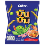 Bunbun Crab Curry Powder confectionery snack package with colorful crab illustration and vibrant branding.