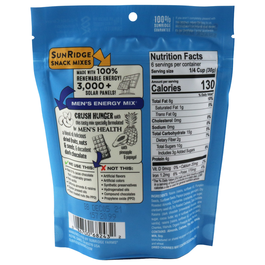 Sunridge Farms Assorted Nuts Energy Mix