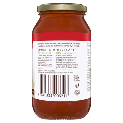 San Remo Bolognese & Mushroom