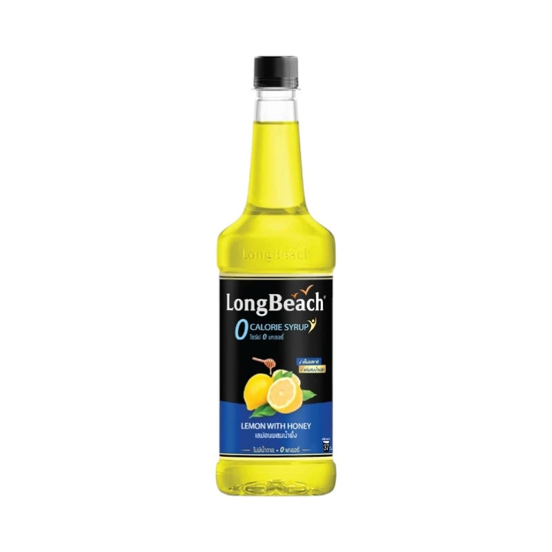 Longbeach Zero Calories Lemon Honey Syrup No Sugar/ No Calories/