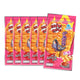 TARO Fish Sheet with Spicy Tamarind Sauce, 15g pack, featuring crispy fish snack coated in tangy tamarind flavor, six packs included.