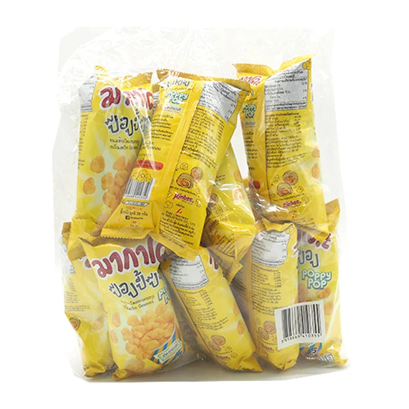 Makado Poppy Pop Potato Fries Sweet Butter Flavor 24g x12
