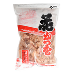 Dried Katsuo fish fillet from Kane, used for cooking or garnishing in Japanese cuisine, with golden-brown texture.