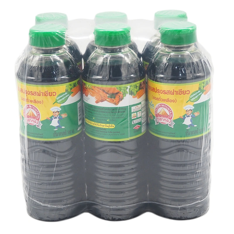 Golden Mountain Seasoning Sauce Green Cap 500ml x6