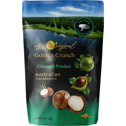 The Original Coconut Pandan Golden Crunch Macadamias
