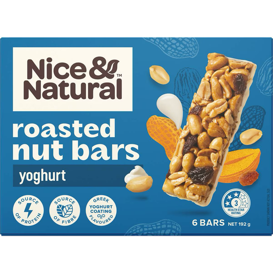 Nice & Natural Roasted Nut Bars Yoghurt