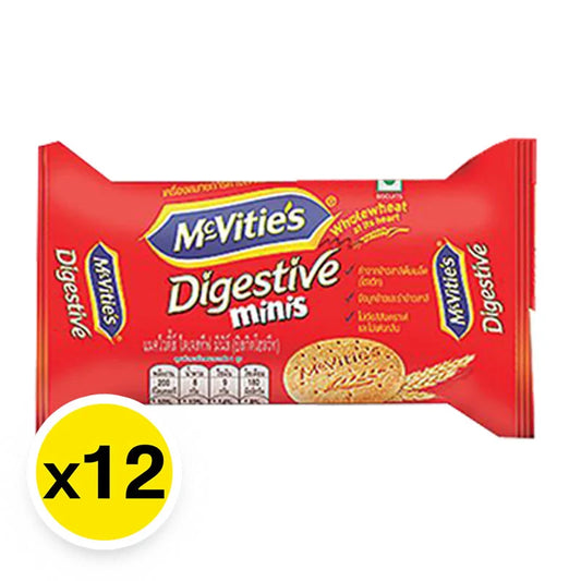 Mcvities Digestive Minis Whole Wheat Biscuit 32.5g x12