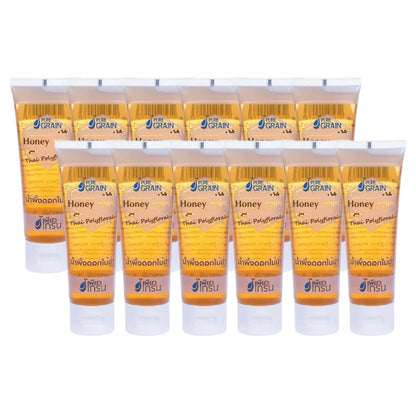 Pure Grain Honey From Wild Flowers Squeeze Tube Type 130g