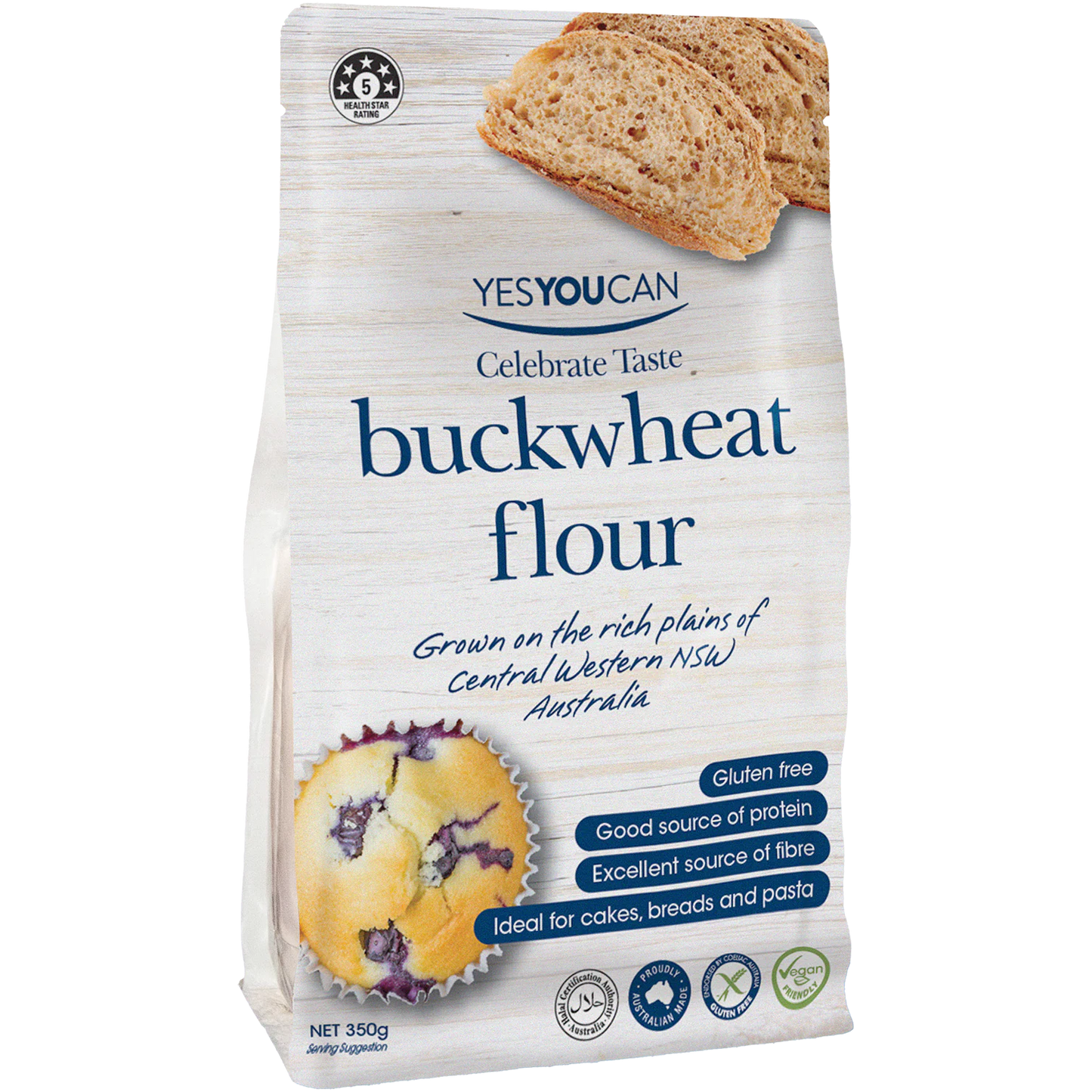 Yes You Can Premium Aus Buckwheat Flour