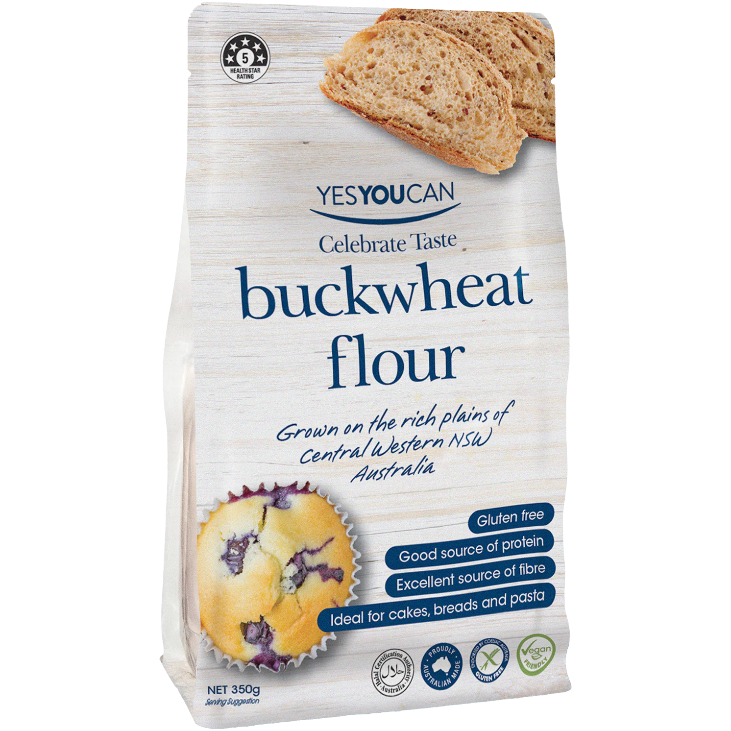 Yes You Can Premium Aus Buckwheat Flour