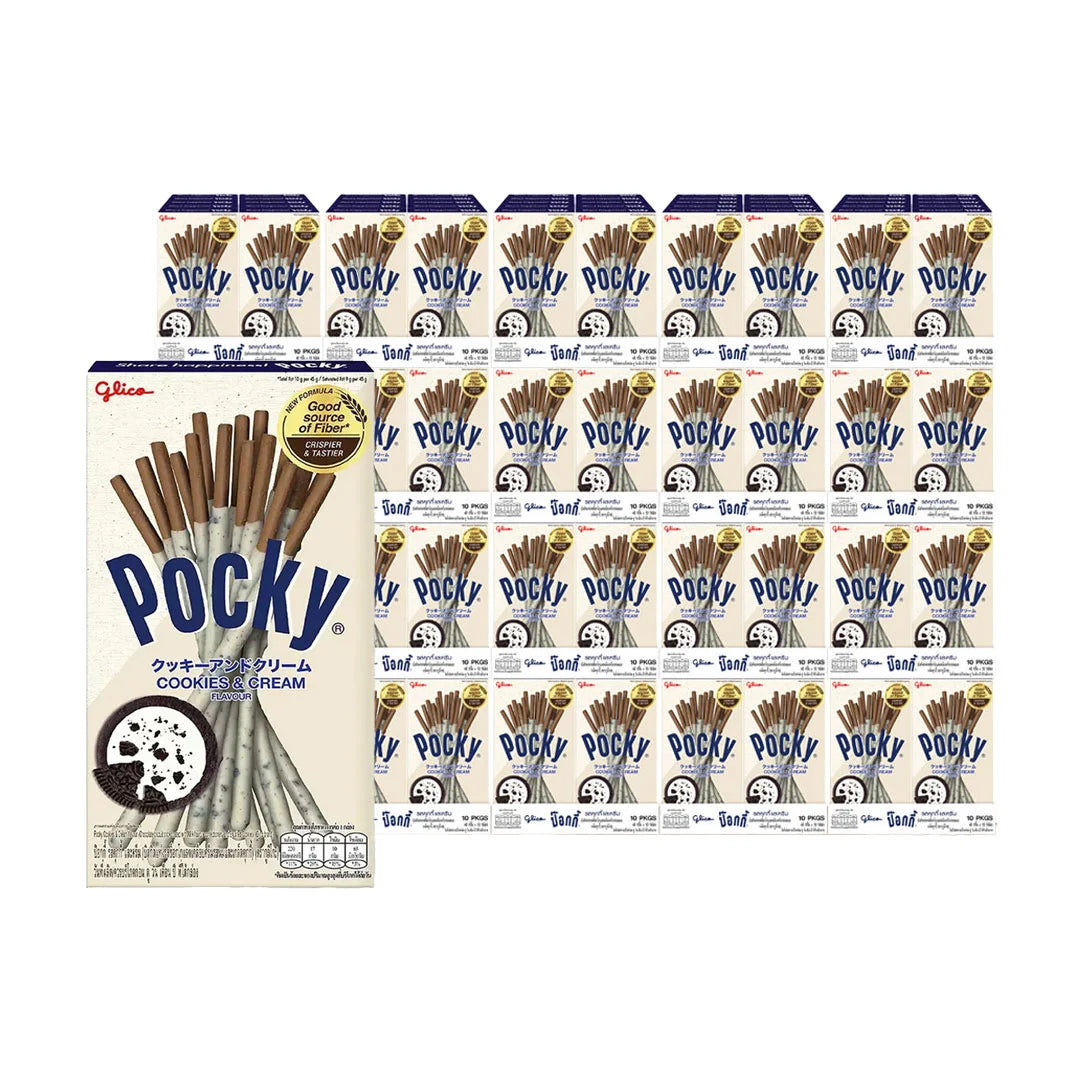 Pocky Cookies Cream 10 Pcs X 20 41g
