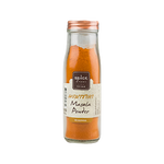 Spice Story Masala Powder in a jar, showcasing vibrant, mixed spices used for flavorful cooking and seasoning.