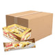 Grinny honey butter coated snack filled with creamy honey butter, 15g per piece, displayed in a box of 12 packs.