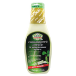Creamy Wasabi-O Mayonnaise in a jar, featuring bright green wasabi flavor and smooth texture, perfect for sandwiches and dips.