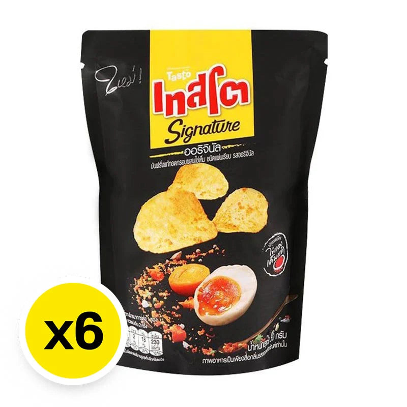 Tasto Patato Chip Salted Egg 50g x6