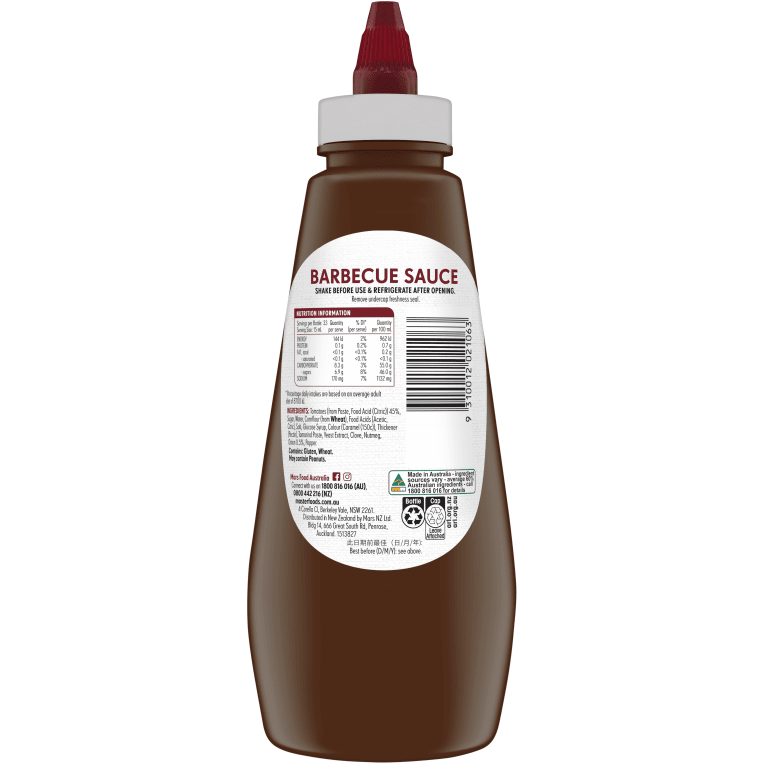 Masterfoods Barbeque Sauce