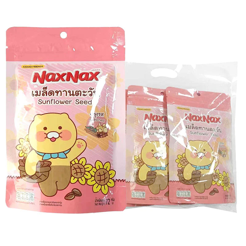 NAXNAX Seasoned Sunflower Seed 72g x6