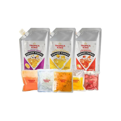 TROPICA KING Starter Pack Smoothie And Pureed Fruit Puree 230g