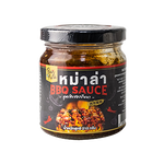 Ban Puna Ma La BBQ sauce bottle with label, featuring vibrant packaging for flavorful Chinese-style grilling and dipping.