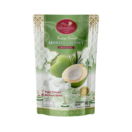 SRIWANNA Freeze Dried Aromatic Coconut . Freeze Dried Aromatic