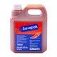 SAVEPAK Chilli Sauce 3 kg bottle showing vibrant red chili sauce in a clear plastic container.