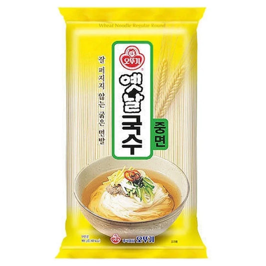 Ottogi Otoki Korean Wheat Noodle Regular Round 900g