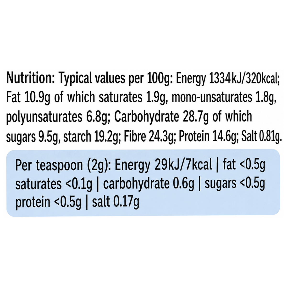 Sainsbury's Itc Harissa Spices