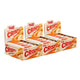 PENNYO crispy snacks coated with oat and white chocolate cream, 12g per piece, 12 pieces in a pack, close-up of snack coating