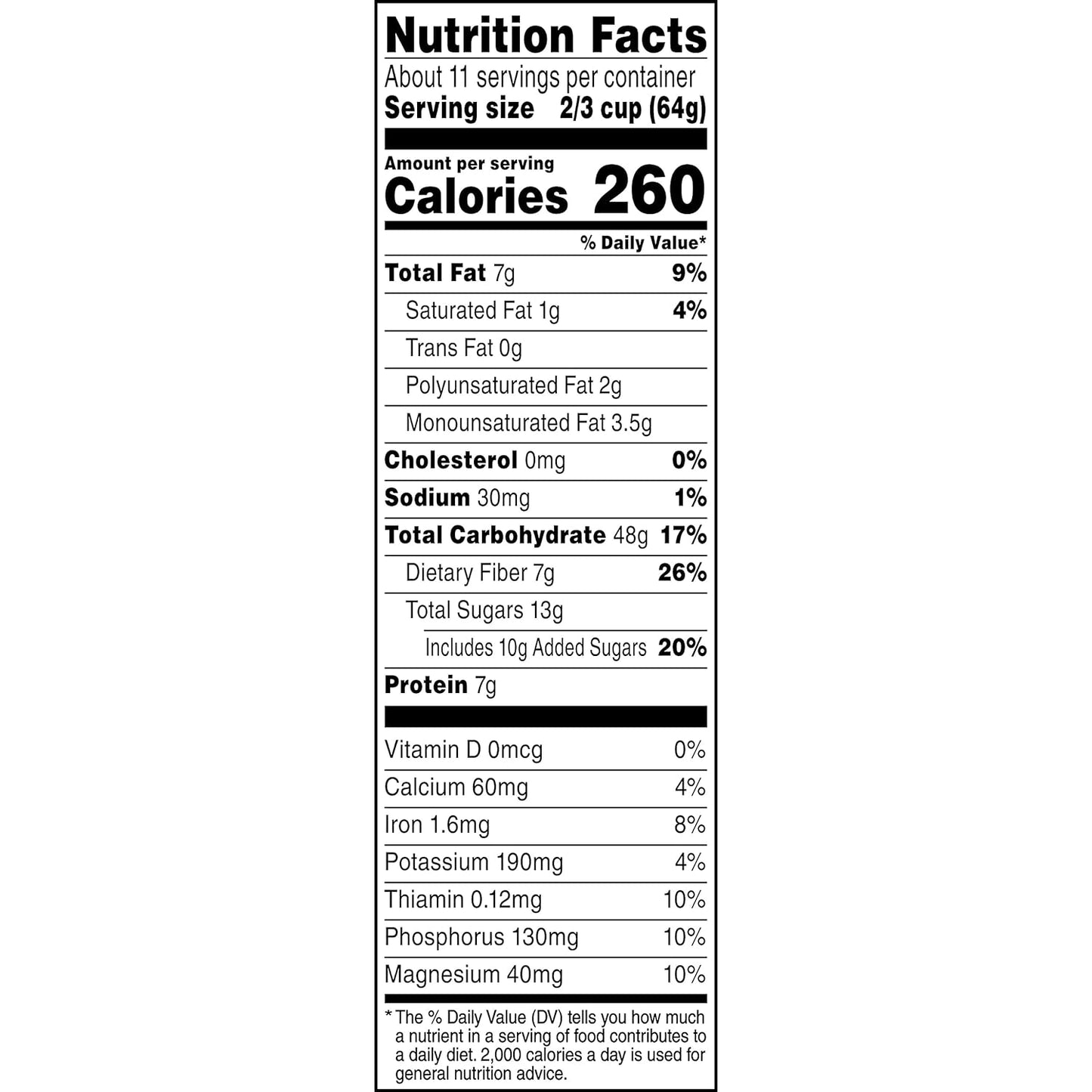 Quaker Simply Granola Honey & Almond Flavor