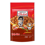 Koh-Kae Peanuts Tomyam snack in a bright package, showcasing spicy Thai-style flavored peanuts with crunchy texture.