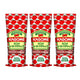 Kagome tomato ketchup sauce bottles, Japanese-made, 500g each, displayed together in a pack of three.