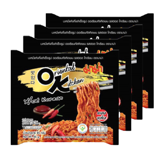 Mama Instant Noodles Oriental Kitchen Hot Korean