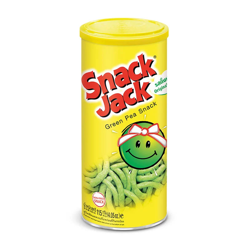 SNACKJACK Green Pea Snack Original Can 115g