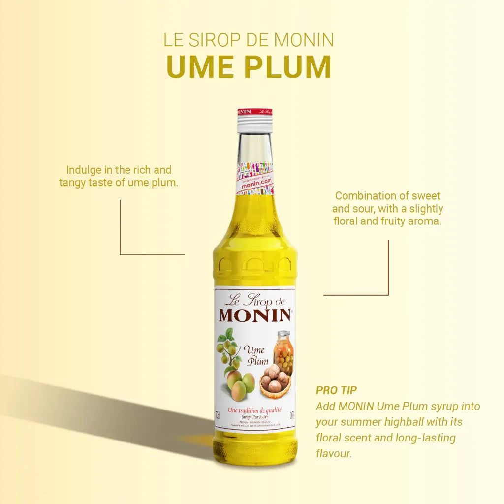 Monin Ume Plum Syrup 700ml