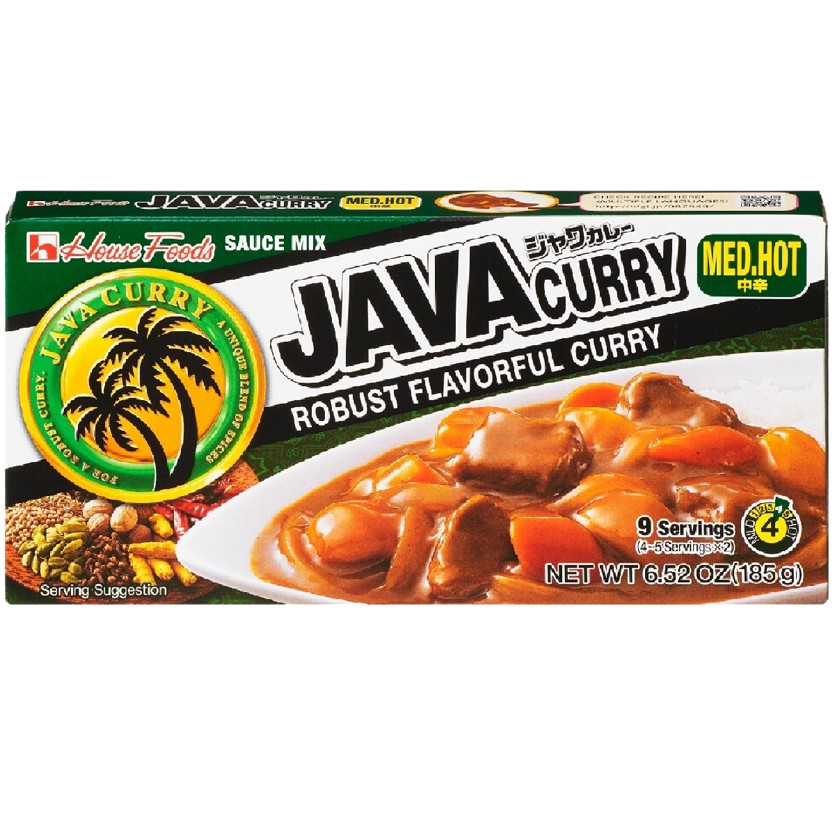 House Java Curry Medium Hot Sauce Mix