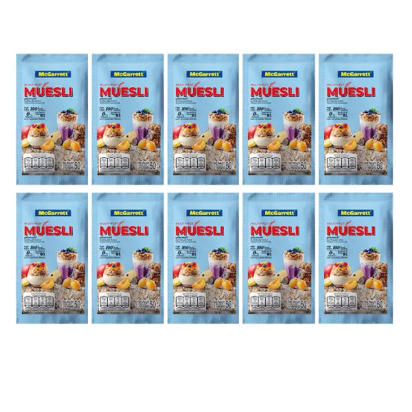 Mcgarrett Muesli Mixed With Fruit 50g