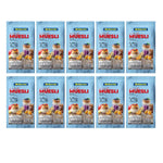 Mcgarrett Muesli with mixed dried fruit in a 50g package, healthy dry grocery snack with natural ingredients and fiber.