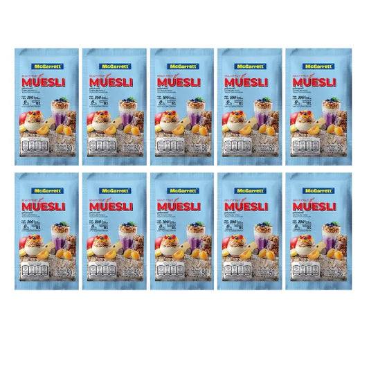 Mcgarrett Muesli Mixed With Fruit 50g