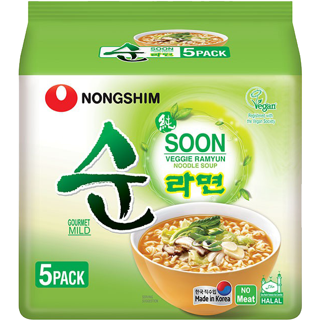 Nong Shim Soon Veggie Ramyun
