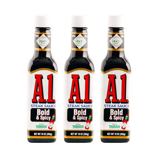 Kraft Heinz A 1 Bold And Spicy Sauce With Tabasco Tomato Puree