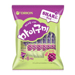 Orion My Gummy Grape Jelly in a 259g package, showing colorful grape-flavored gummy candies in a clear bag.