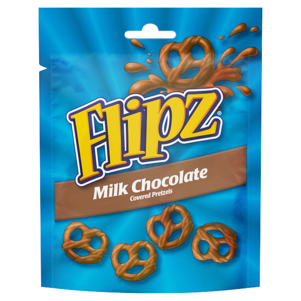 Flipz Milk Choc Pretzels