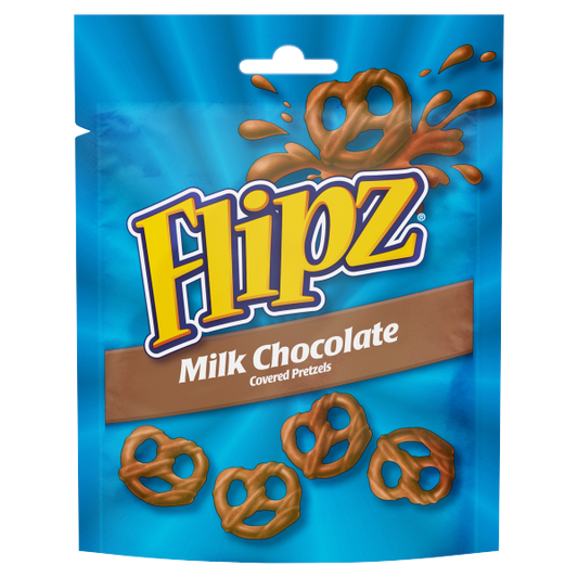 Flipz Milk Choc Pretzels